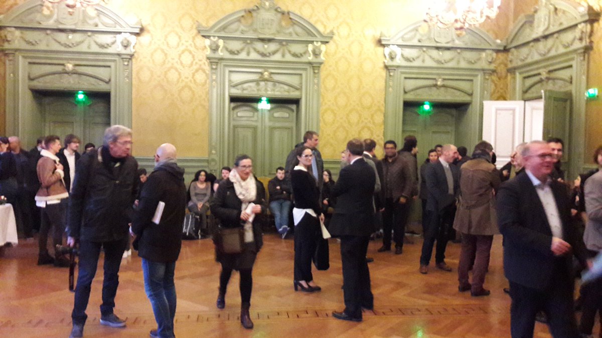 AccessCodeOFP's tweet photo. Après 2 jours intenses de développement de nouveaux projets autour des données du @fimubelfort c'est l'heure de la remise des prix du #hackathonFIMU https://t.co/cyFIKYr4a4