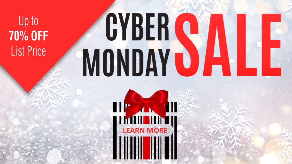 SpecChem's tweet photo. Cyber Monday Sale! Save up to 70% OFF List Price. Use Promo Code CYBER17 at checkout. Offer expires at midnight November 27, 2017. https://t.co/bZUaBRiJq0 #CyberMonday #SpectrumChemical https://t.co/Mbh0PRHOb2