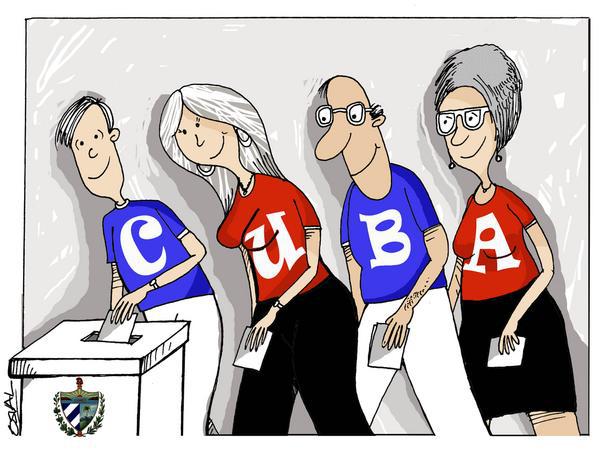 Los #cubanos acudieron masivamente a las urnas por un Sí por su patria #VotoPorTi #PorCuba… aucaencayohueso.wordpress.com/2017/11/27/los…
