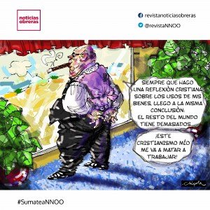 HOAC_es's tweet photo. Viñeta de #Chipola.
El uso cristiano de los bienes https://t.co/rsQ1PcCtyS
#SumateaNNOO @RevistaNNOO https://t.co/NuhOpie3Yy