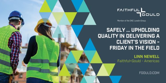 mikelepostollec's tweet photo. As a @fgouldconnect #QSSE champion, Linn talks importance &amp; responsibility of safely delivering a client's vision https://t.co/eFqrl4J0wI https://t.co/oFmYUX76Rm