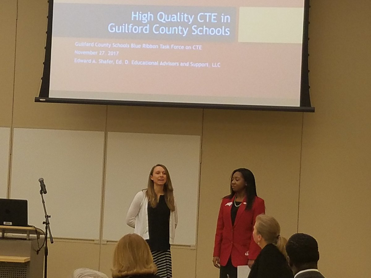 GCS_CTE's tweet photo. State @NCFCCLA Officer Farin Allen from @SEHSFalcons speaks 2 the #BlueRibbonTaskForce abt her experiences n @GCS_CTE courses. Her work n #FACS classes has lead 2 her desire 2 pursue a college degree & a career n child psychology.
@GCSchoolsNC
@scontrerasGCS
#believeinGCSCTE https://t.co/vA2IdmeHfU