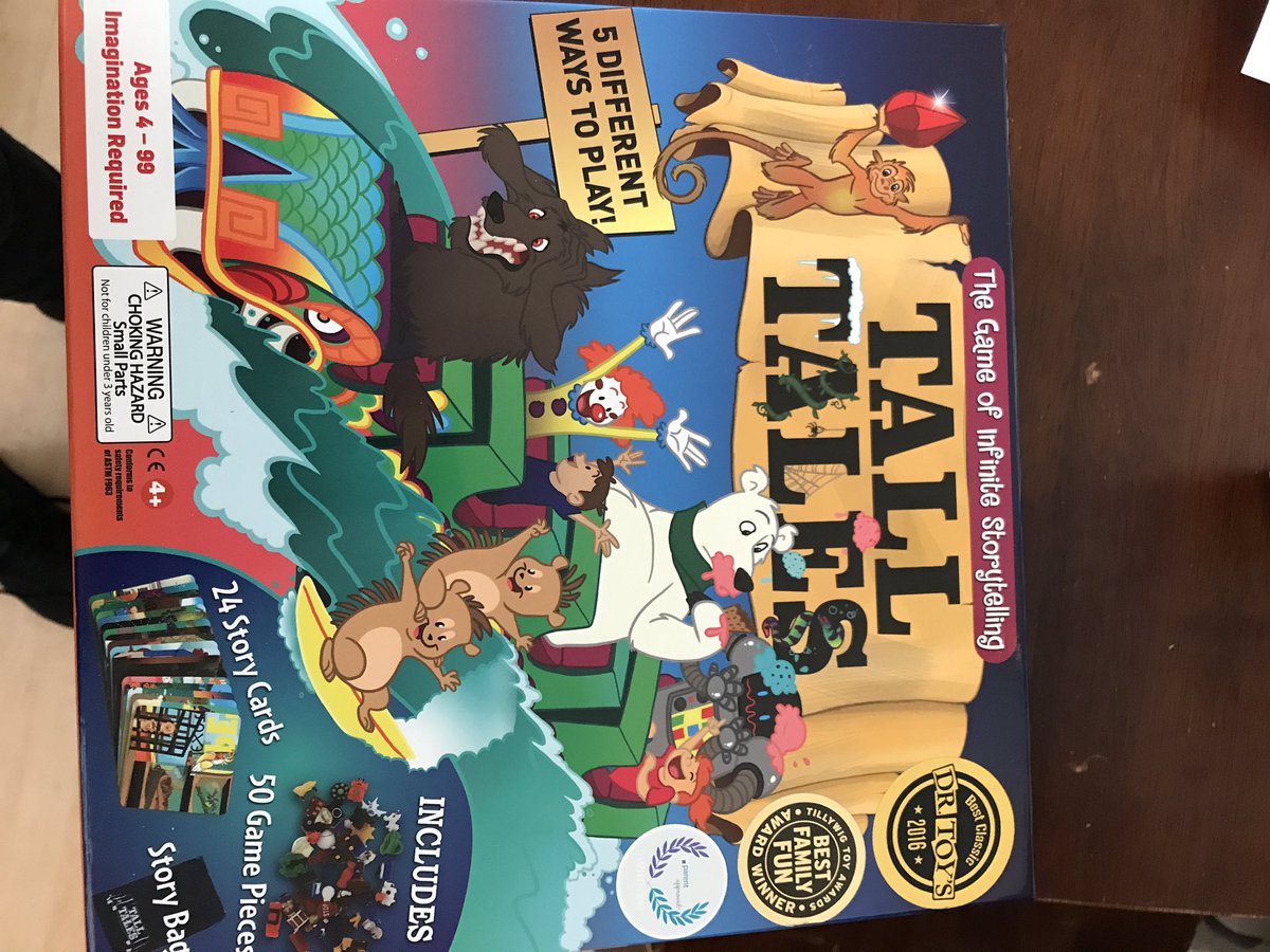 lovemebrownin's tweet photo. Sharing another one of the great #boardgames we have found helpful in supporting my daughter to create her own stories. Its called " Tall Tales" the game of #storytelling . It's lots of fun to play !! #autism @SCSDirect https://t.co/37ezjeOVpS