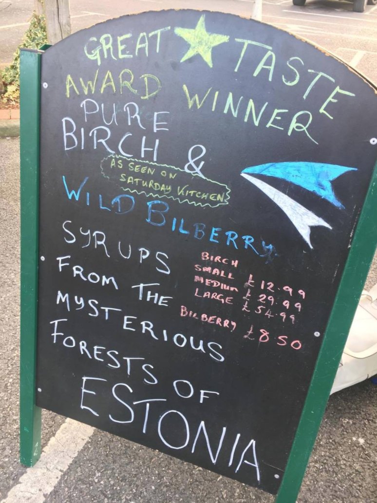 These are handmade pure organic birch syrup by <a href="/VanaVoru/">Vana Voru</a> as seen on <a href="/SaturdayKitchen/">SaturdayKitchen</a>