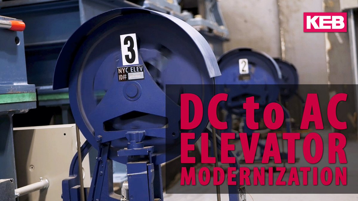KebAmerica's tweet photo. [Video] What are the benefits of an #elevator system modernization? 
https://t.co/NzQX9J31Cj
1. Improved efficiency
2. Better floor-to-floor performance
3. Happy building owners and tenants
@ElevatorWorld #TEIgroup #elevatorcontroller #variablefrequencydrive https://t.co/ciAnKOXuFn
