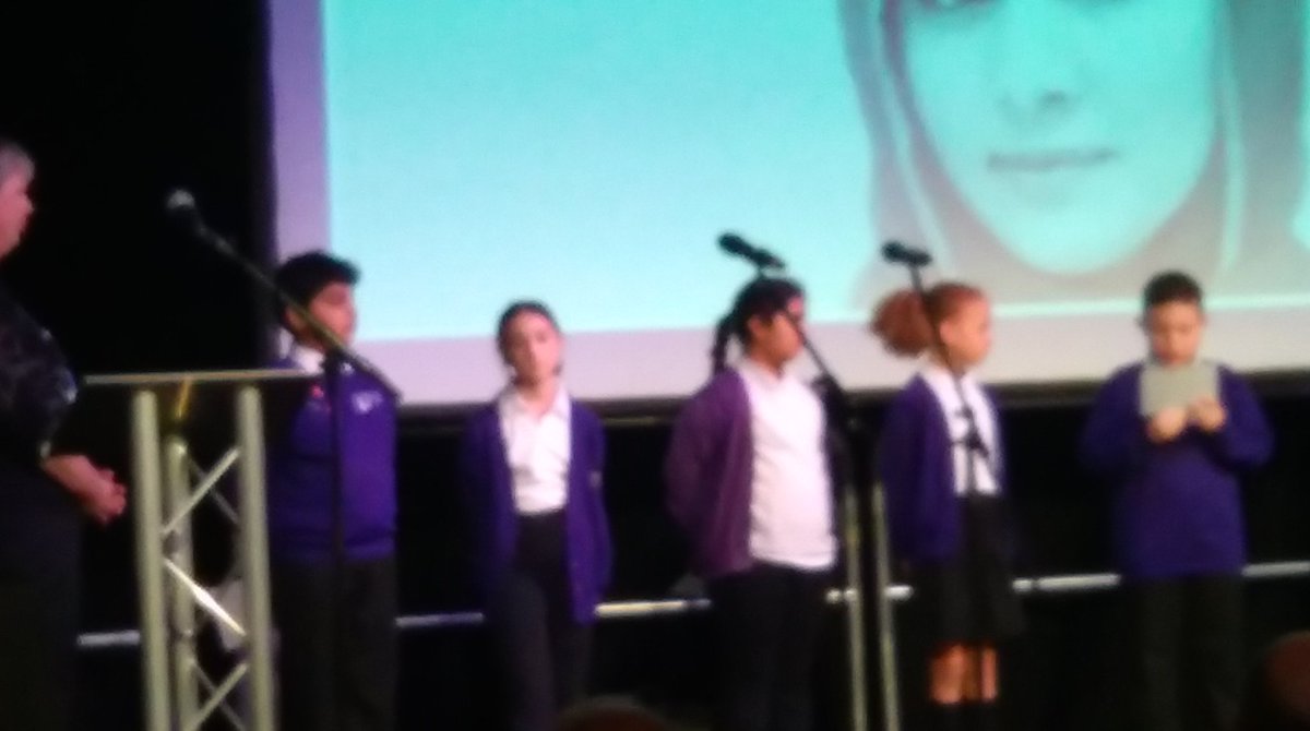 At launch of Family Safeguarding Luton listening to incredible primary school children telling their hopes for Luton- so impressed &amp; moved