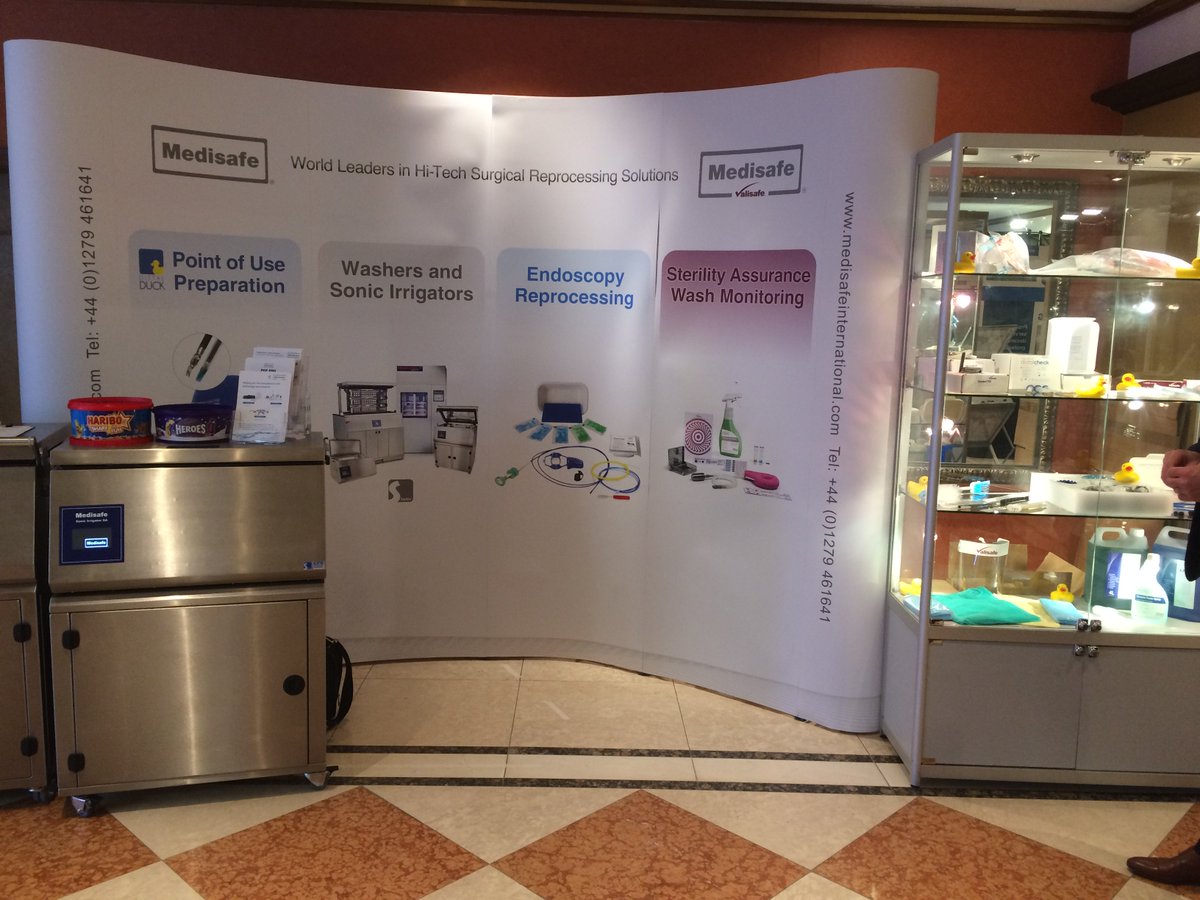 Medisafe's tweet photo. Medisafe are all set up and ready for #IDSc2017 – Come by and say hello. https://t.co/NK6a7LixUy