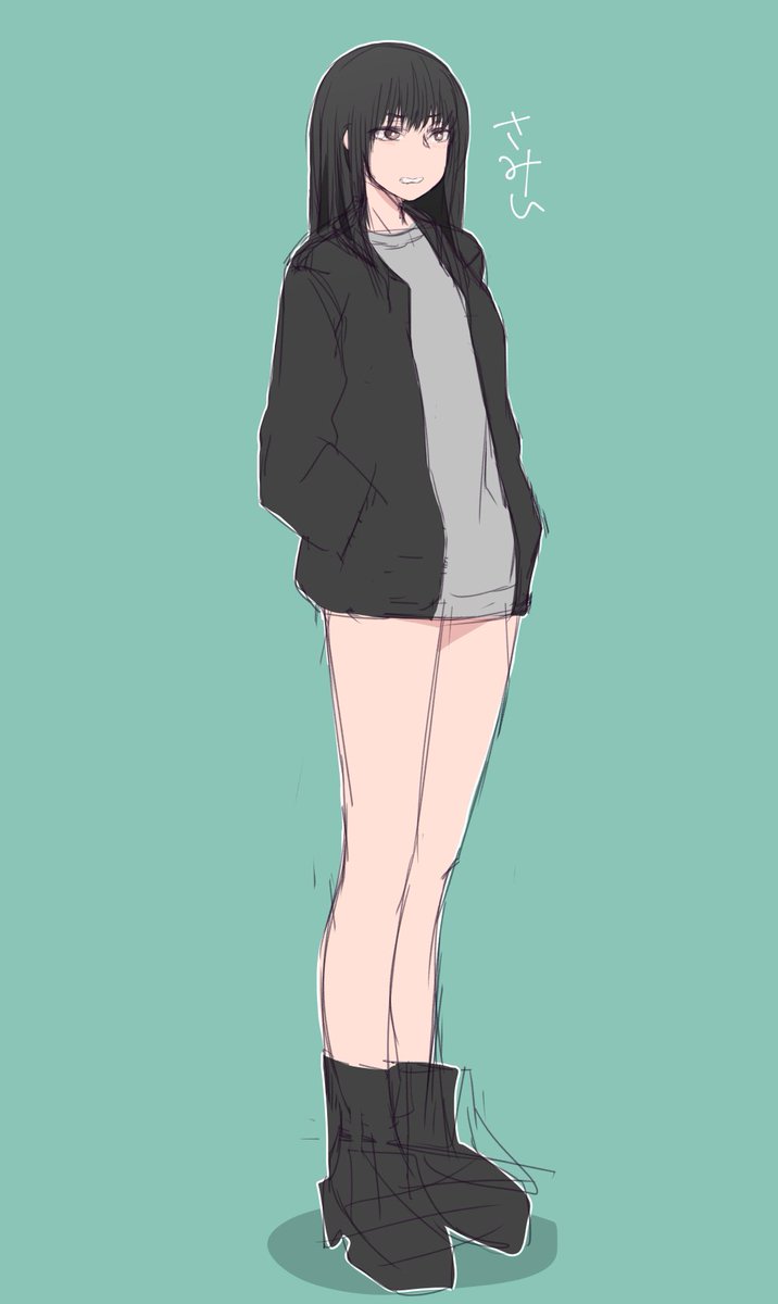 「ねなかんねん(寝なきゃいけないんだよね) 」|となりの岸田のイラスト