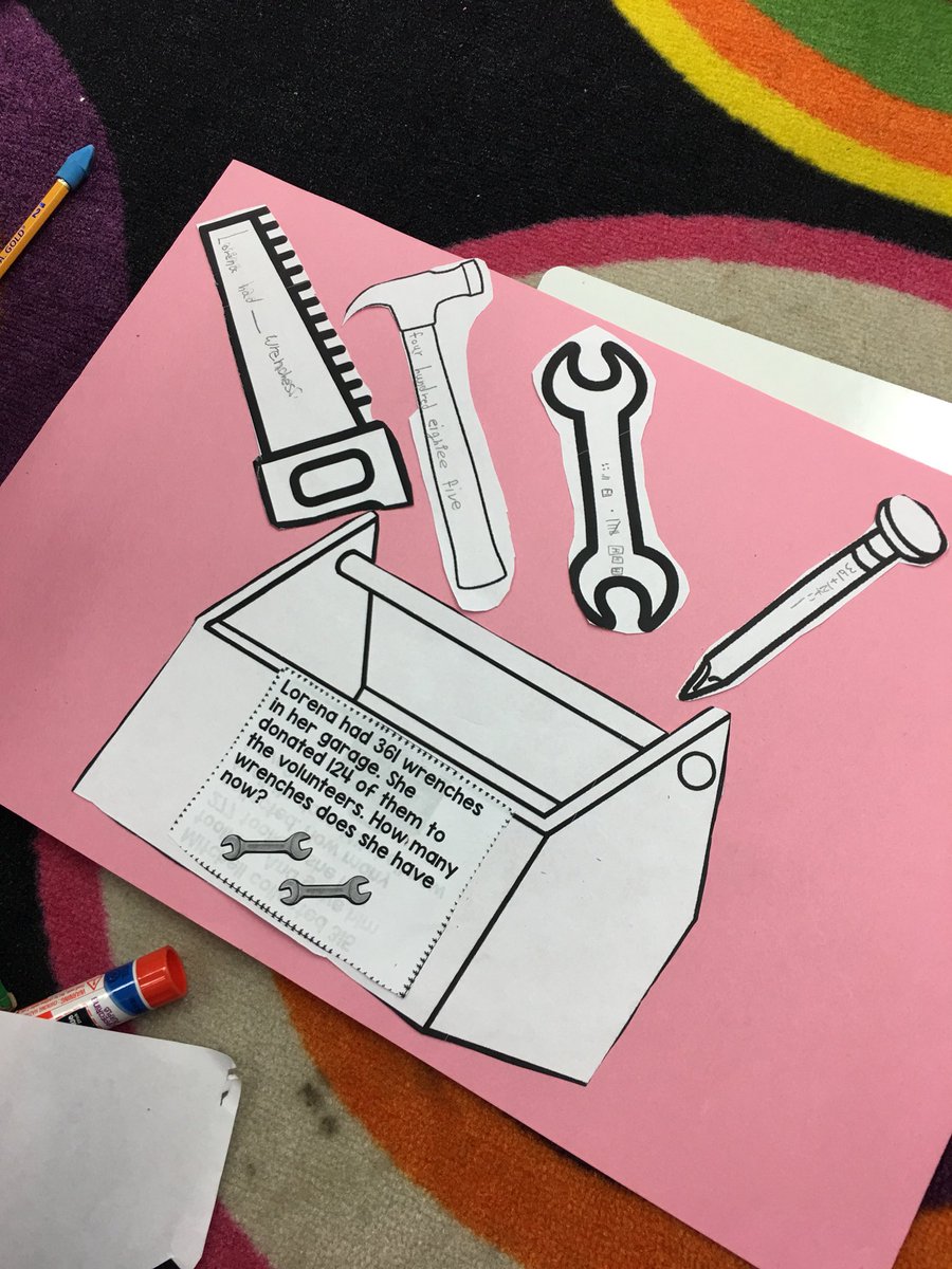 Using our math tools to help us solve addition and subtraction word problems! #Creechpride #creechuniversity #katyisd #bethelegacy #mathrocks #secondgrademath