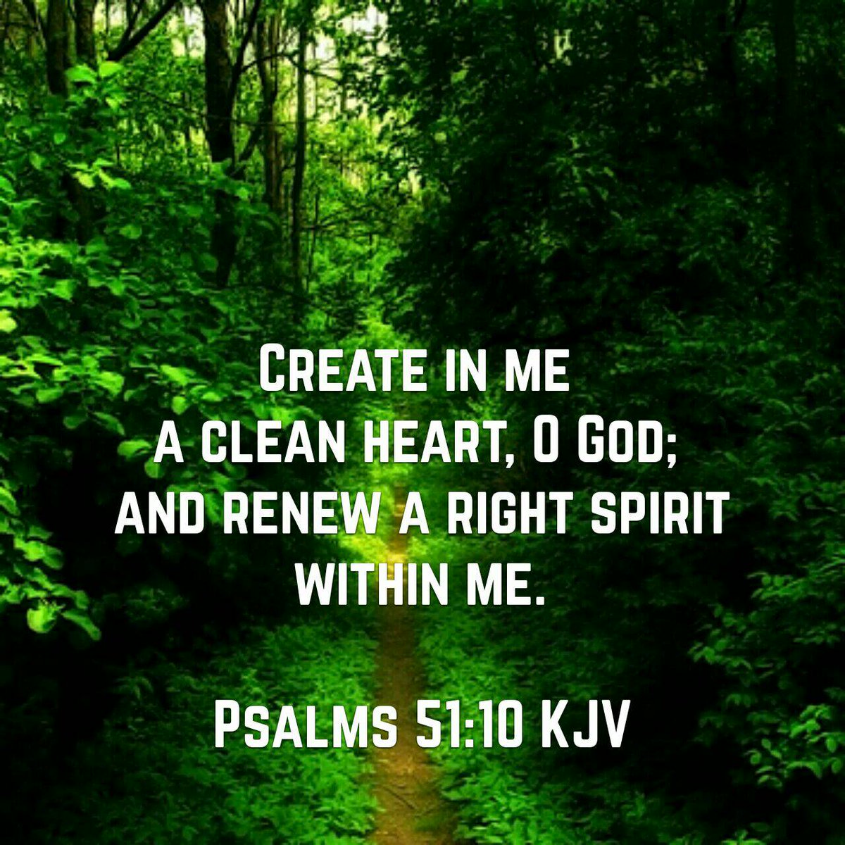 Fred Gravel On Twitter Create In Me A Clean Heart O God And