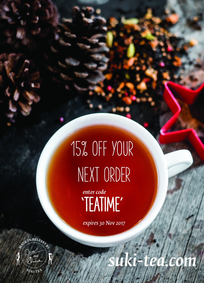 SukiTea's tweet photo. PSSST!! 😉➡️ https://t.co/Pru0ChHAu1 🎁🎄#sukitea #teadiscount #Christmasshopping https://t.co/ar1lCvfDY7