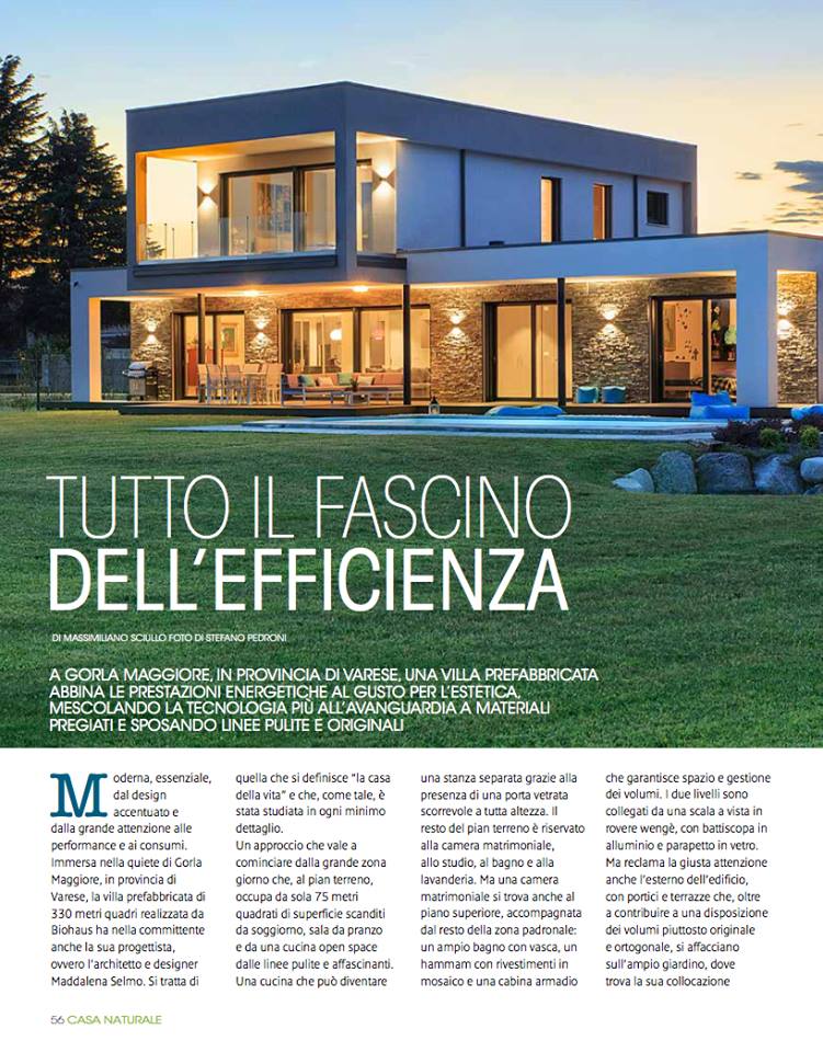 BiohausUdine's tweet photo. Sul nuovo numero di #CasaNaturale si parla della nuova #Biohaus realizzata in provincia di #Varese 👇 #bioedilizia https://t.co/8Jj3440JpP