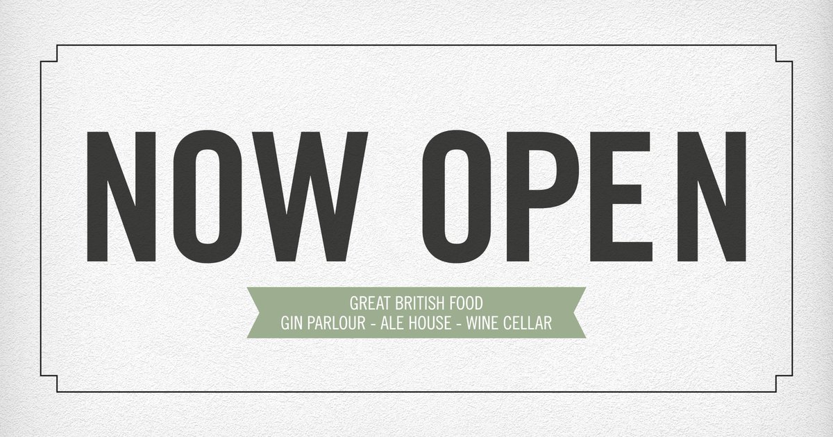 TivoliChelt's tweet photo. We are now OPEN!
Check out our new menus on our website 👇
https://t.co/ZsbeM0Hspw https://t.co/oYUWyTXN6w
