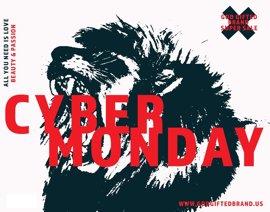 godgiftedbrand's tweet photo. Cyber Monday Deals still in Effect 🙏🏾 30% Off Entire Webstore!
#GGWorldWide https://t.co/uMqWWQxUBw
