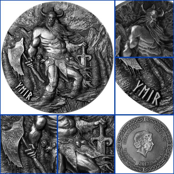 PowerCoin's tweet photo. This astonishing 3 Oz #Silver #Coin is the third release in the #LegendsOfAsgard series and features #Ymir.
The coin has a remarkable #MaxRelief, an incredible design and an #AntiqueFinish quality.
Buy Today ➡️https://t.co/l7AMaQHuGR https://t.co/CDkvj7Uru3