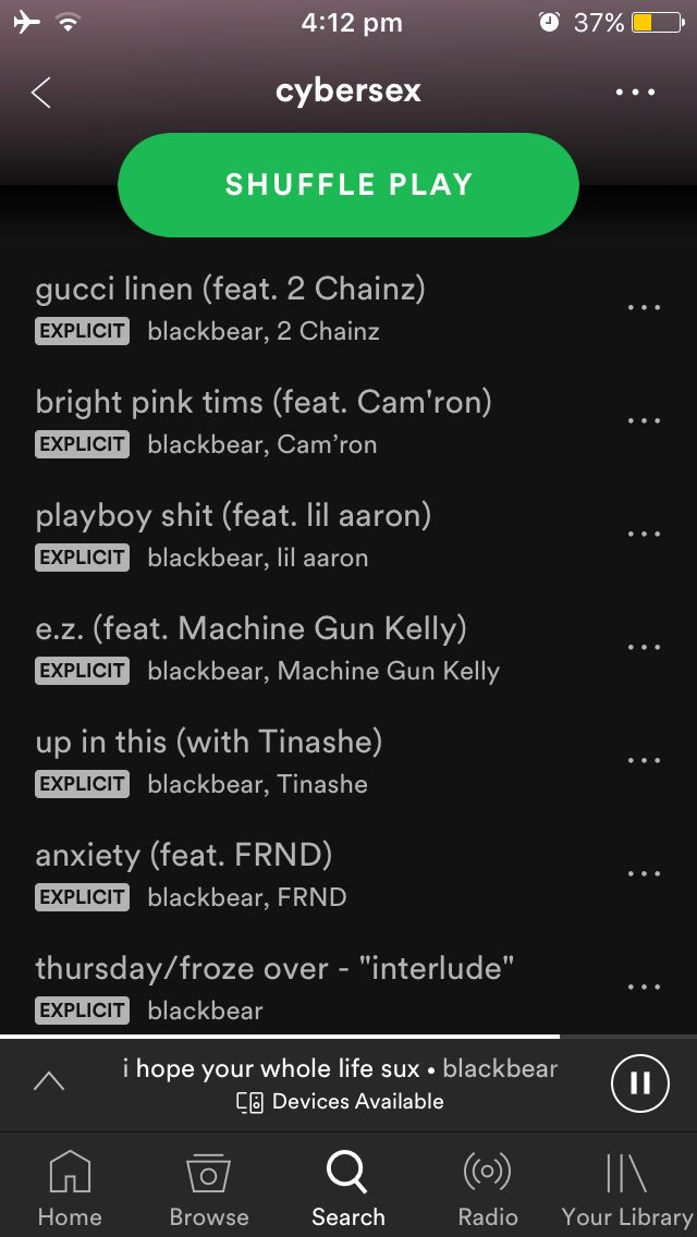 melsblackbear's tweet photo. ITS OUT @iamblackbear https://t.co/qvnLsLYQa8
