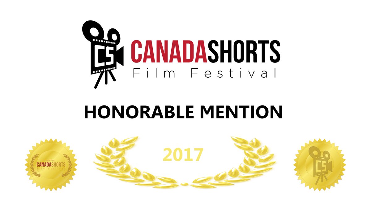 SphericalD's tweet photo. We've just been informed that our short film '7934 Kilomètres Away' will be receiving an 'Honourable Mention Award' at Canada Shorts Film Festival this year! Hurrah! Thank you.🎉 
🇨🇦 🎥 https://t.co/em4xsoL9sU