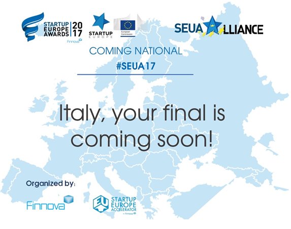 StartUpEU's tweet photo. The Italian final for @StartUpEUAwards 2017, organized by #Startboost will celebrate next January 12th 2018. #SEUA17 #Innovation #startups https://t.co/iZLocIZQfU
