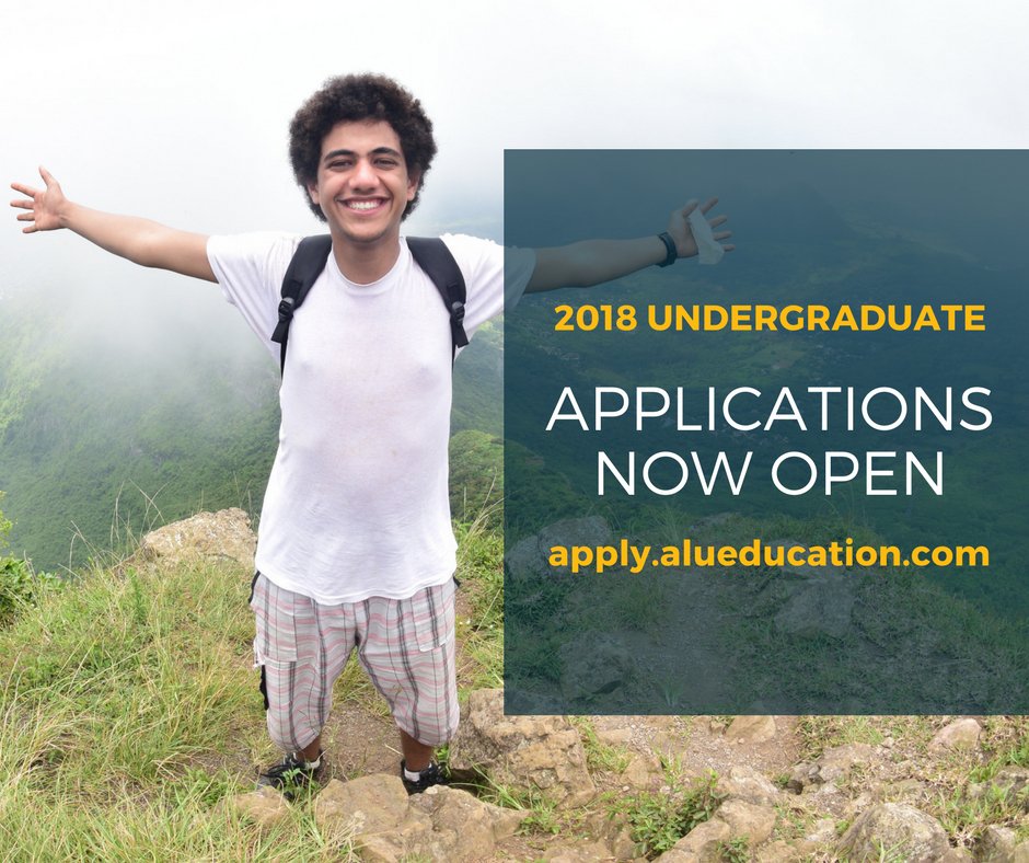 We're happy to announce that the 2018 undergraduate application for ALU is now live! Begin your application today to #StudyAtALU and choose between 8 exciting programmes across 2 innovative campuses: apply.alueducation.com