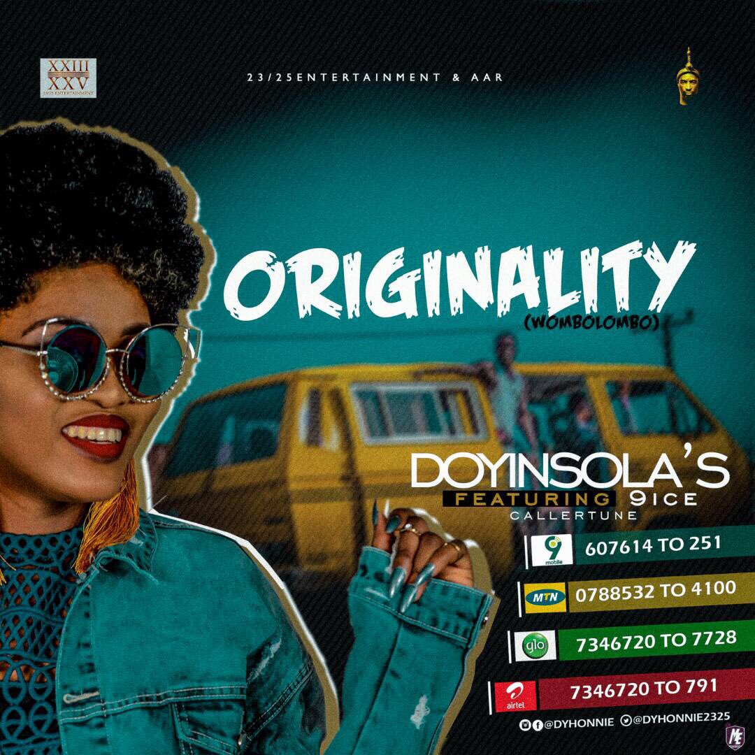 dyhonnie2325's tweet photo. Hi guys, Please I’ll love if you could support my brand, here’s my new single #ORIGINALITY with 9ice (@Iamancestor) Your Retweet and Download will go a long way. ♥️♥️♥️

📲 https://t.co/opUI9Hck9V https://t.co/cC6QdEGK14