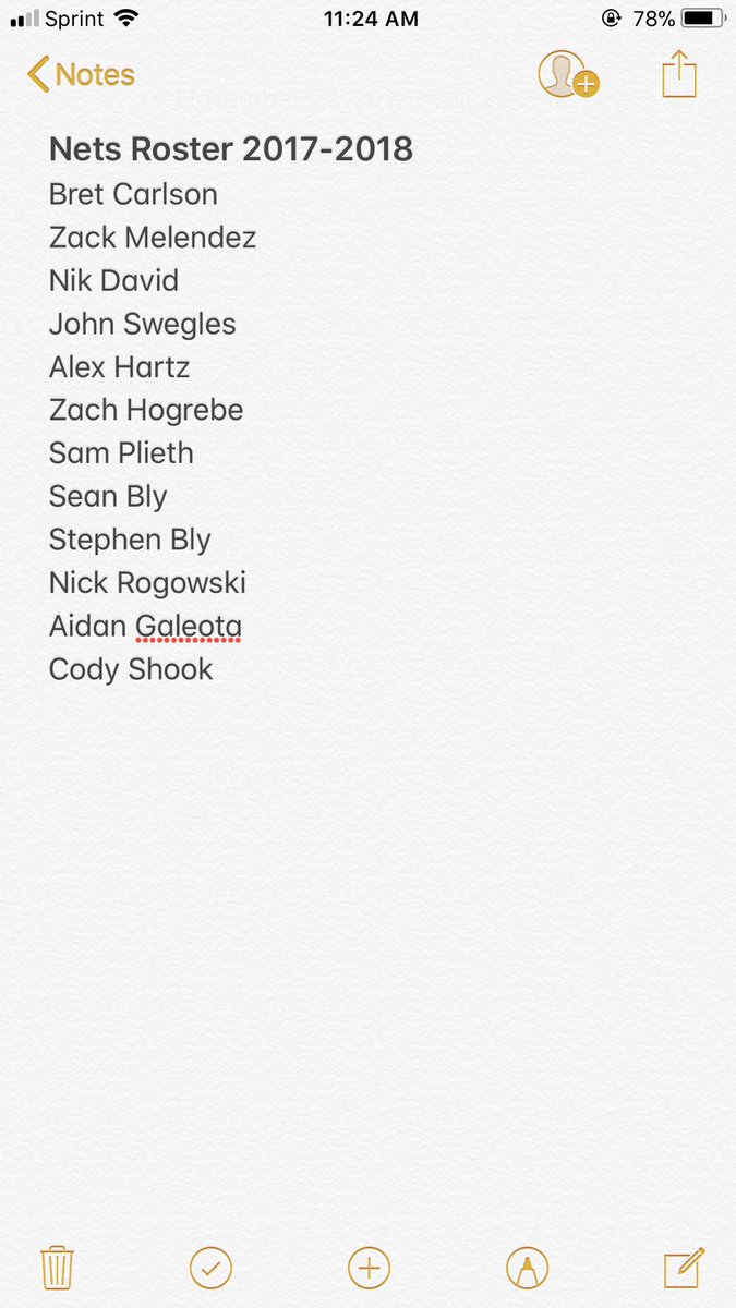 GP_Rock3ts's tweet photo. Official 2017-2018 GP Nets Roster https://t.co/aazYNhsdk6