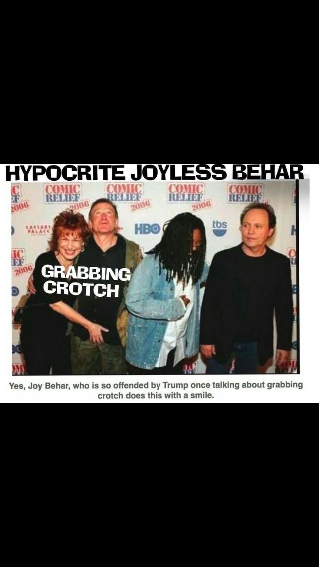 katwalk68's tweet photo. Wwhat about you Joy? Really? @JoyVBehar @TheView https://t.co/vPEqgoYddM