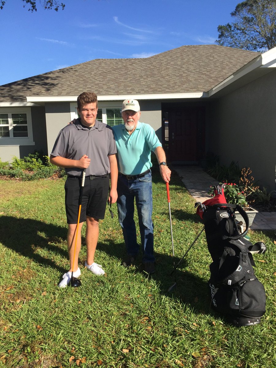 RaffLady's tweet photo. Tyler Gallman-future pro just like his grandfather https://t.co/vXZLPPrHla