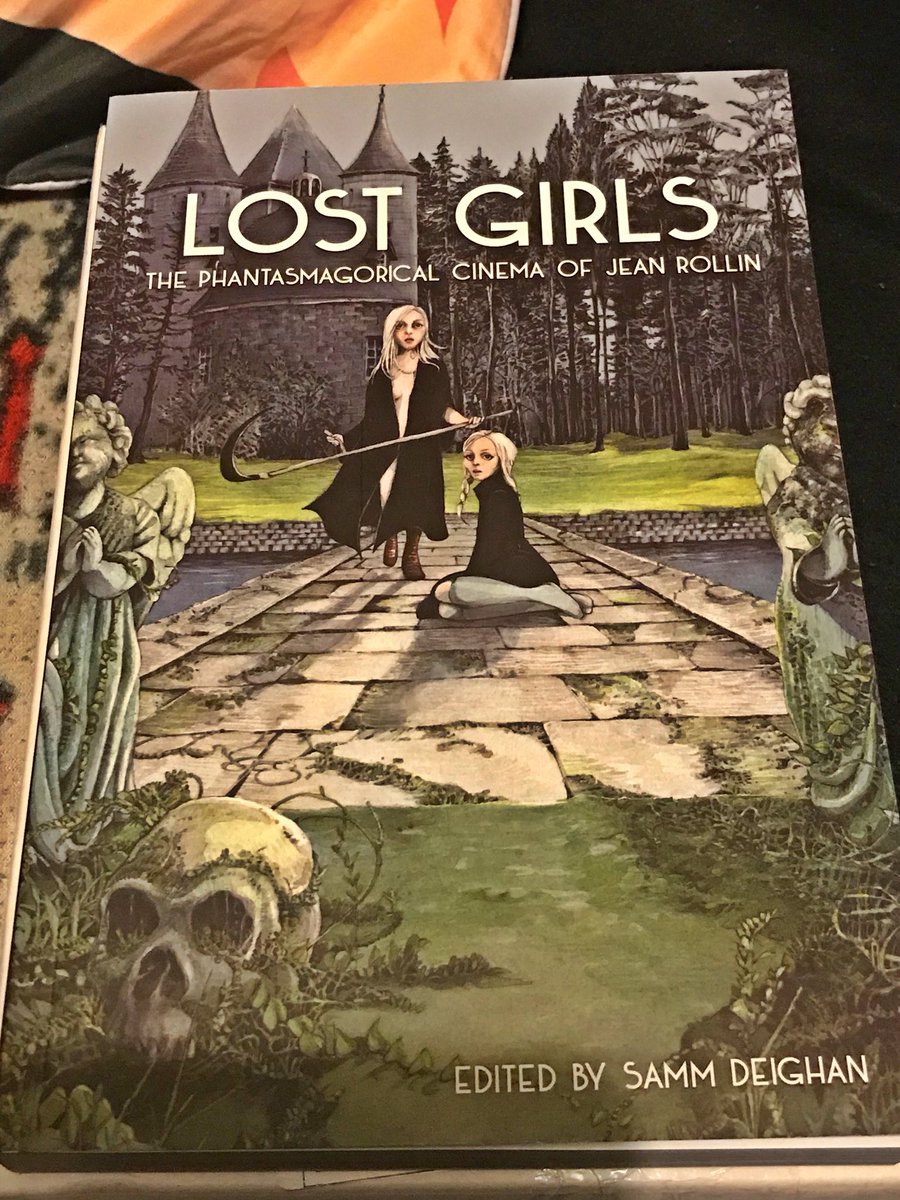 nelmes316's tweet photo. Some bedtime reading - Lost Girls: The Phantasmagorical Cinema of Jean Rollin.
@Fpascal Your foreword was wonderful. I adore La Rose de Fer. 🙂
#JeanRollin #FrenchCinema #fascination #Lipsofblood #TheironRose #Vampires #Horror #Books https://t.co/HfOFNaRXBG