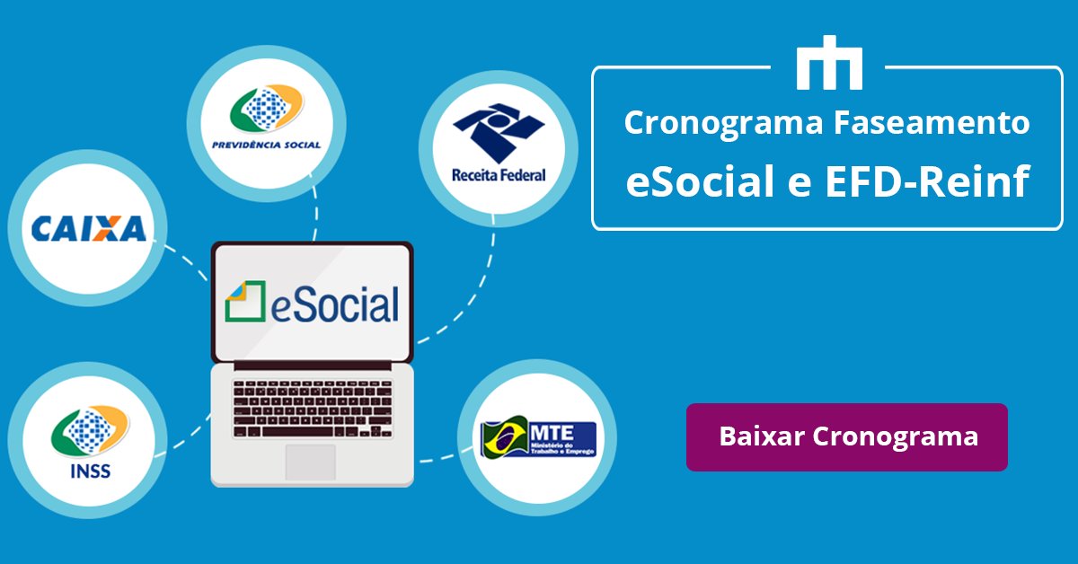 rhm_manager's tweet photo. Baixe agora o Cronograma de Faseamento do eSocial e EFD-Reinf e fique preparado(a). #eSocial #EFD #Reinf
Acesse: https://t.co/RHLPvBok0x https://t.co/WBVlGylwuK