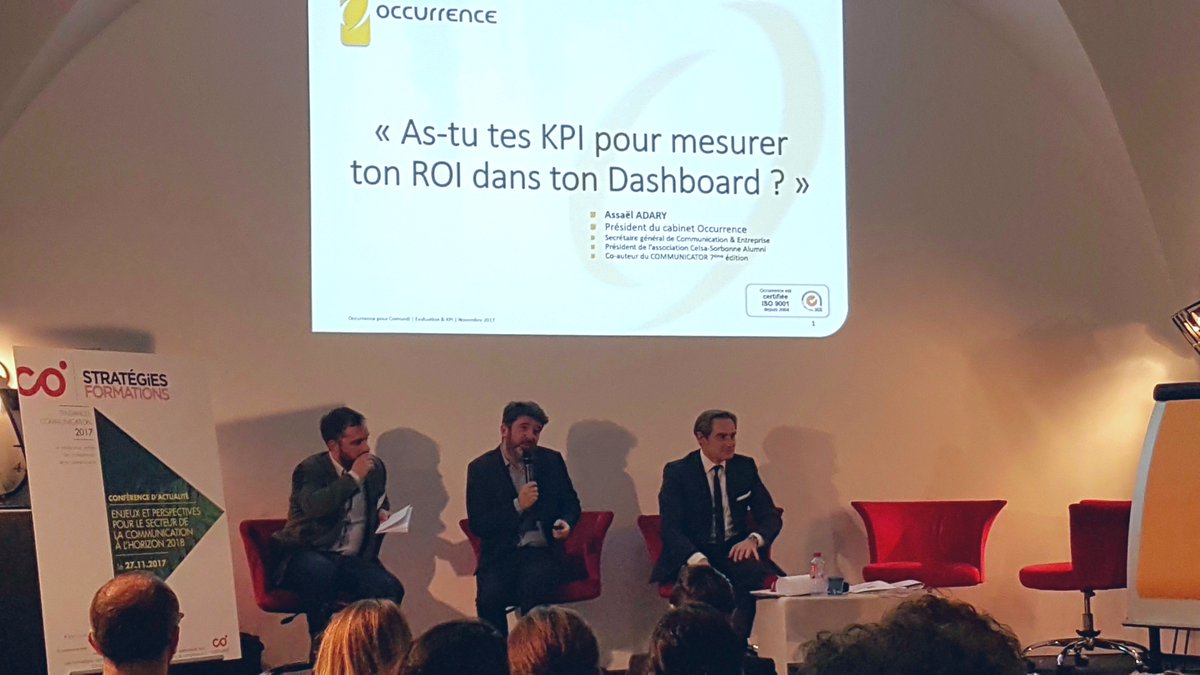 StratFormations's tweet photo. #Tendancescom2017 - Interventions d’Assaël Adary, président, Occurrence et Rémi Douine, fondateur, The Metrics Factory
Evaluer la #communication pour mieux la piloter à l’heure du #Digital https://t.co/u8Cem0PZDj