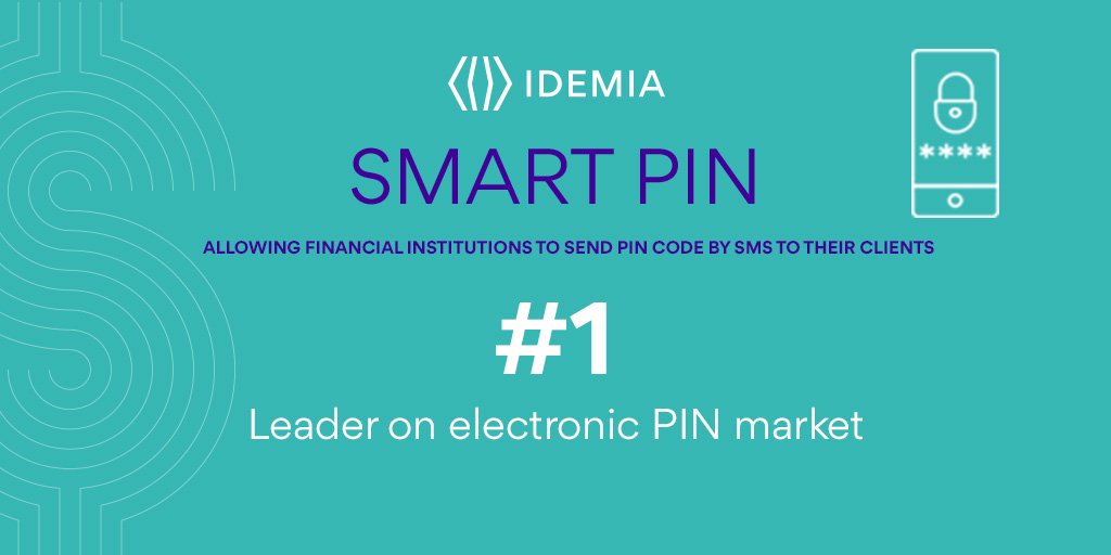 IDEMIA_IST's tweet photo. Celebrating 25 years of #SMS π with #SmartPIN solution π³ IDEMIA is the world leader on the market of electronic PIN for payment card #EMV https://t.co/FWWFegsn5O