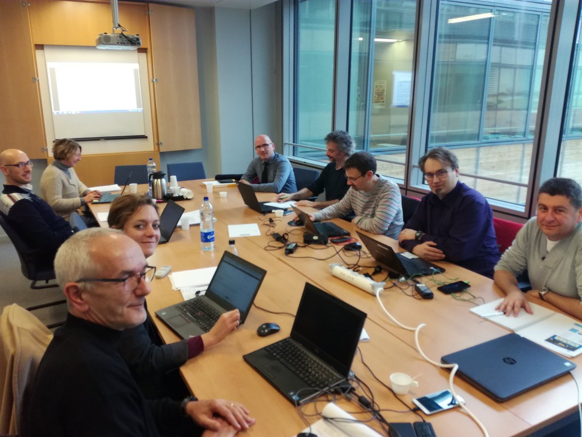 geograndest's tweet photo. Ca y est c'est parti: réunion de lancement du projet de plateforme GeoGrandEst en direct de Strasbourg! https://t.co/n1WK7avHBe