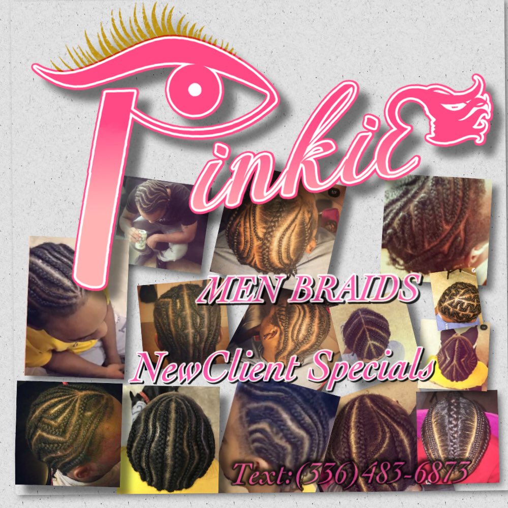 iPinkieTrends's tweet photo. #greensborostylist #greensboro #hairstylist #sewins #northcarolina #ncat #gtcc #wssu #boxbraids #dreads #startinglocs #feedinbraids #menbraidstyles https://t.co/YVdfw6XWU0