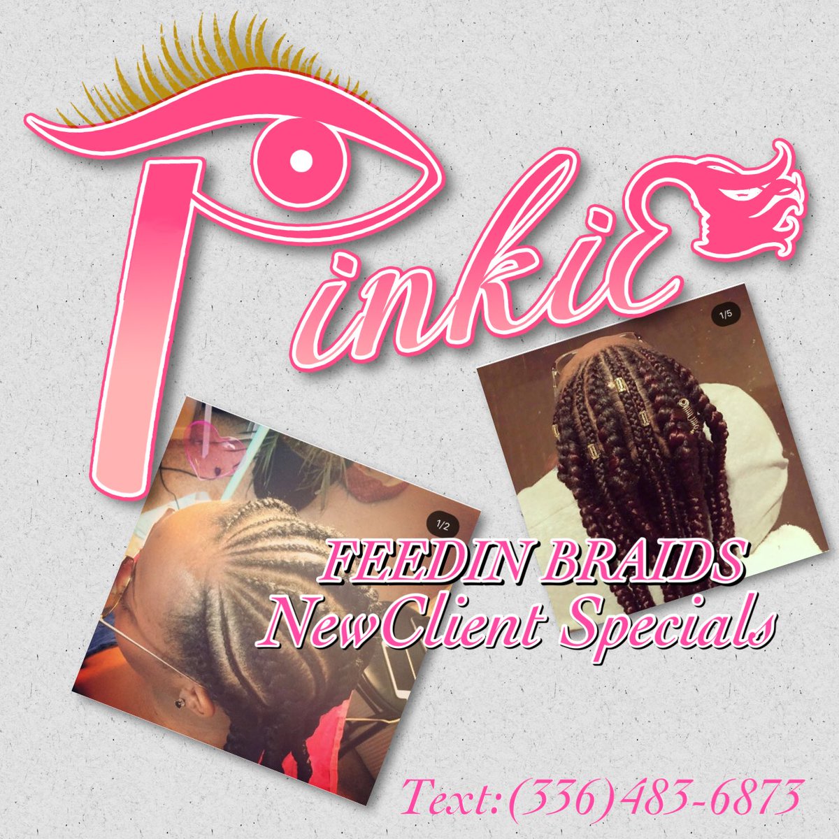 iPinkieTrends's tweet photo. #greensborostylist #greensboro #hairstylist #sewins #northcarolina #ncat #gtcc #wssu #boxbraids #dreads #startinglocs #feedinbraids #menbraidstyles https://t.co/YVdfw6XWU0