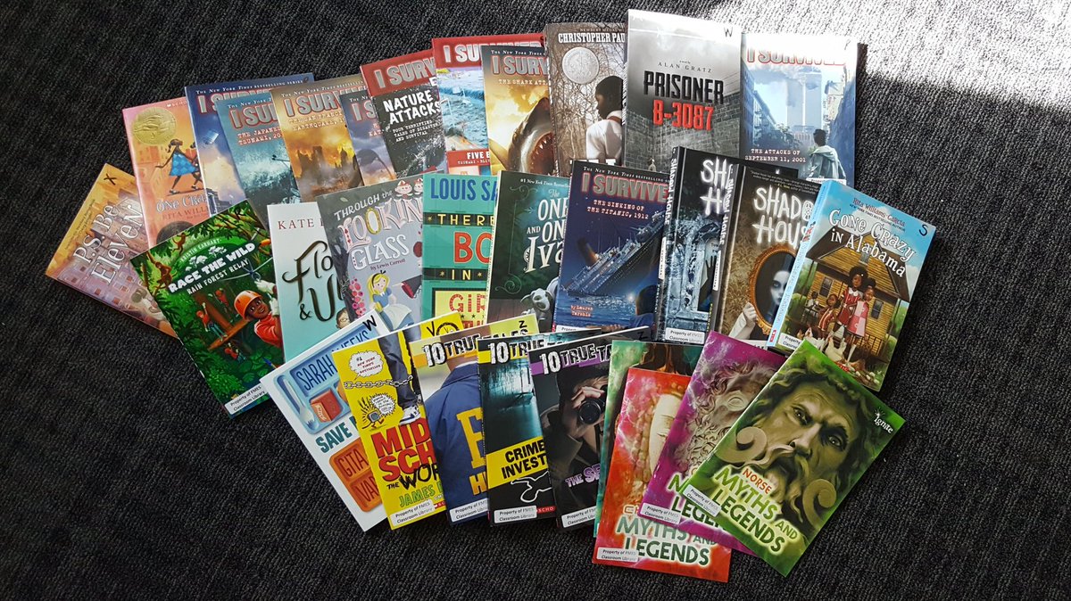 ProctorFMES's tweet image. Thanks you @FmesPTO and @TEAMFMES for the new leveled books for our classroom library.