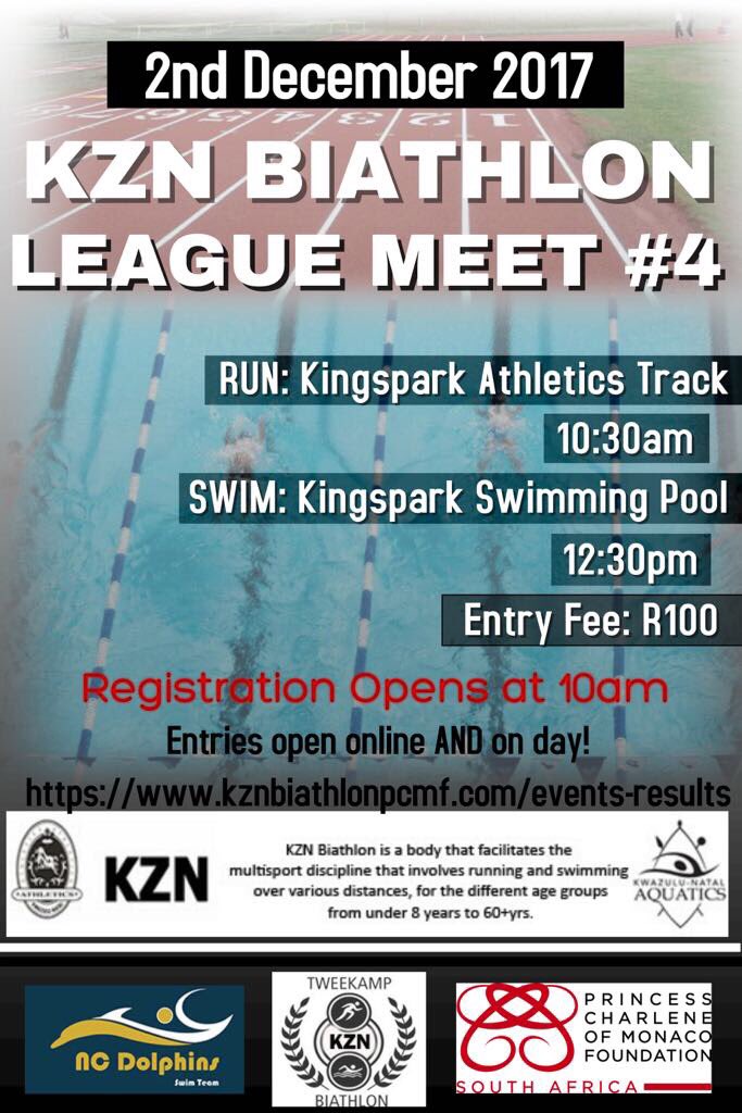 facebook.com/events/1368572… #multisport #biathlon #kzn #athletics <a href="/ASAathletics/">Athletics SA</a> <a href="/kznathletics/">KZN Athletics</a>
