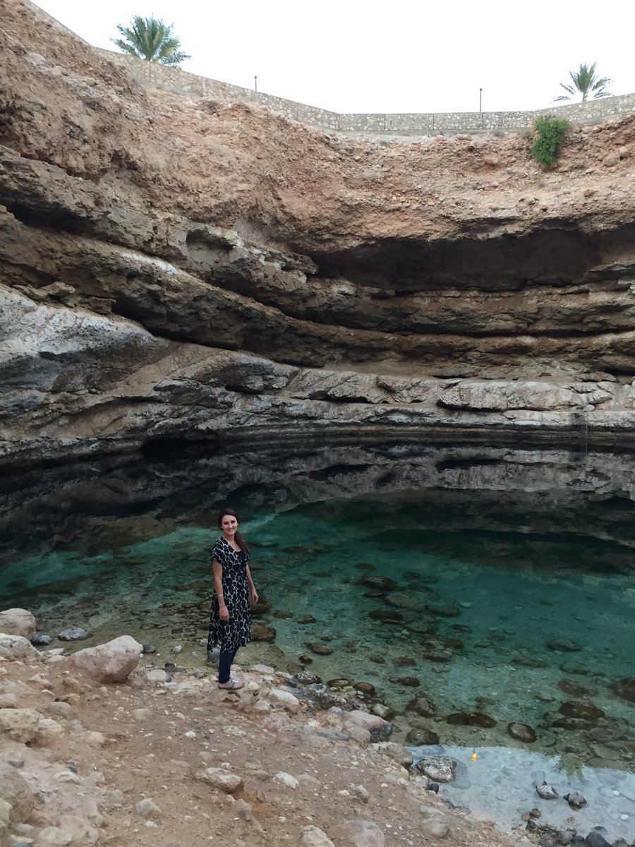 bean_miller's tweet photo. The BIGGEST sinkhole! Couldn't even believe it! @kellykyer you would cringe -- I did! #travel https://t.co/N6Hy59glCi