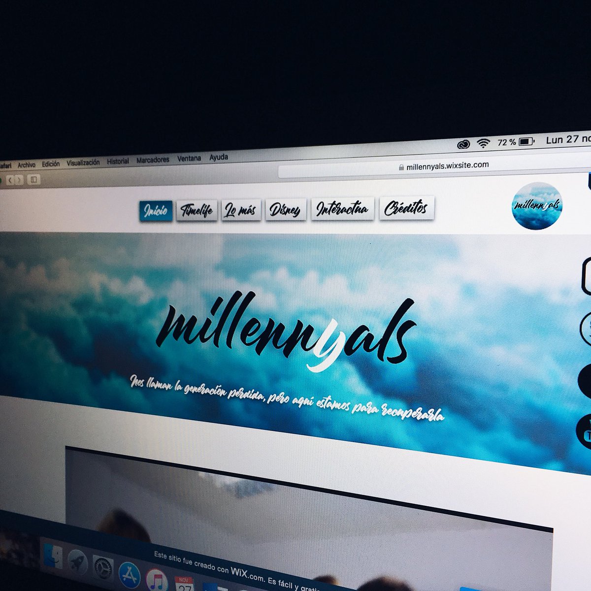 millennyals's tweet photo. Aunque estamos ultimando algunos detalles de la web, ¡ya está disponible y podéis visitarla! Mañana presentamos, a las 16:00h, en el aula 13 de Fcom, ¡os esperamos! https://t.co/kxPZpfKJIh #millennyals #comm17 #proyectoscomm17 https://t.co/CPPVK23yzF