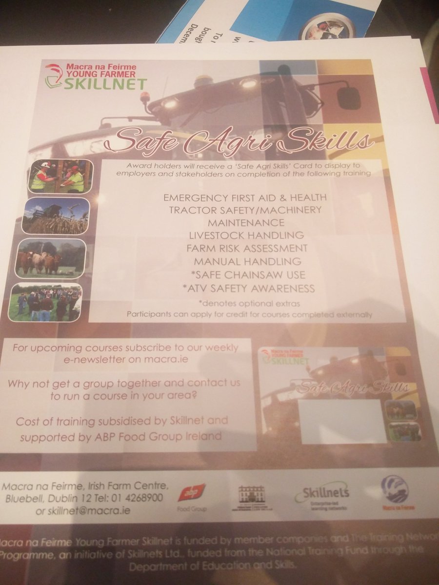 'access to skilled labour a big challenge for meat industry' :Cormac Healy of MII. Macra skillnet will remain crucial going forward. #CarrigalineAgTalk #backedbyAIB