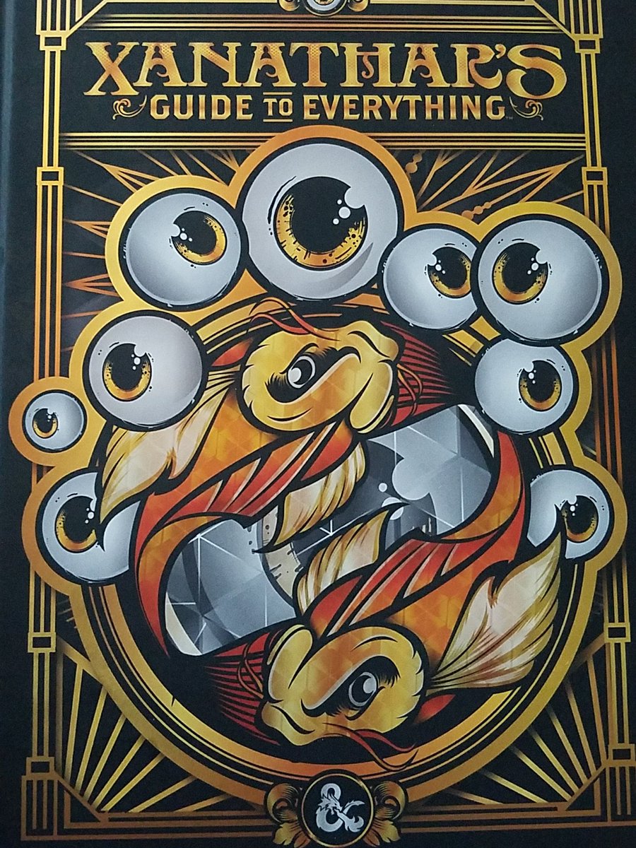 Azraelshadowban's tweet photo. Picked up one of these up at my local bookstore can't wait to dive in...
#dnd #CriticalRole #xanatharsguidetoeverything https://t.co/GNLv68xLll