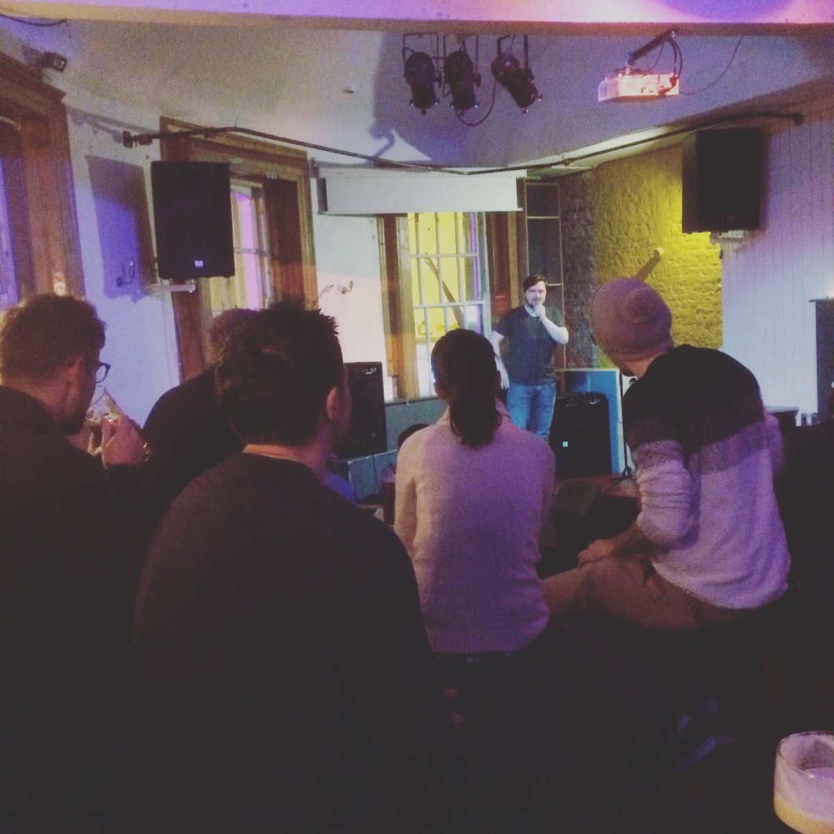 corkcomedyclub's tweet photo. Great craic this evening at CoCo Club’s new night.... #Monday #CoCoClub #TheRoundy https://t.co/xE1mmPRL9r