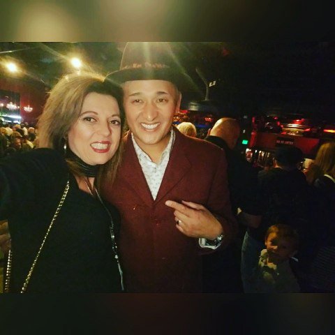 QUEENDIVANANCY's tweet photo. @garibaldiarts last performance in Sac!! @MikuniTaro whose #ryandouglas shoes matched my @nellyrosh gown #fashioncovos at #ARTLIFE https://t.co/Y0QkKIKsVT