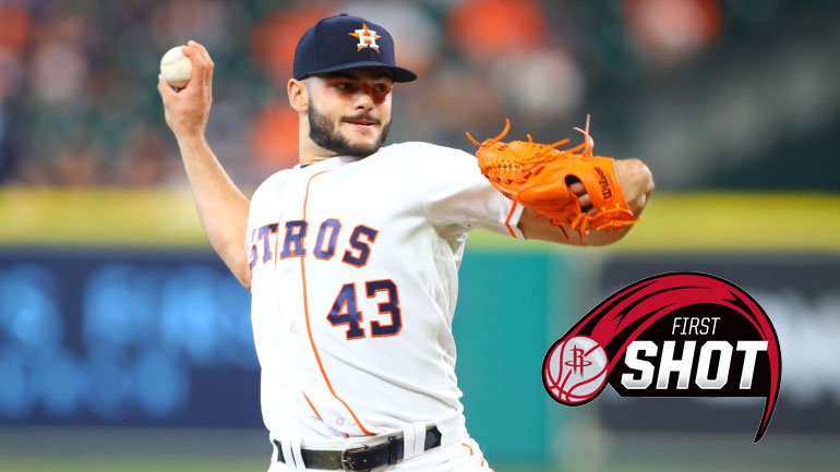 Tonight's First Shot for charity will be taken by @astros pitcher, @LMcCullers43! https://t.co/xSndOZNsVF