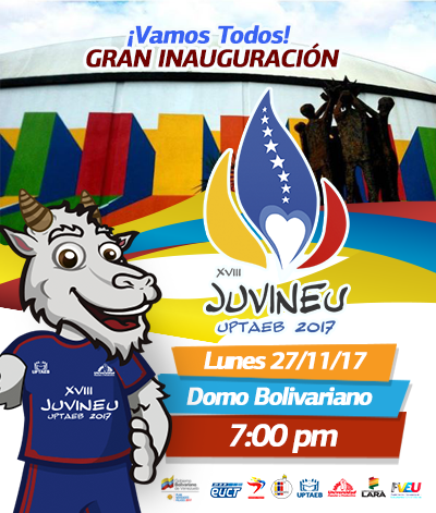 Argenis_PSUV's tweet photo. Hoy a las 7:00 de la tarde es la gran inauguración de la principal fiesta deportiva universitaria en el Domo Bolivariano a #JuvineuSomosTodos @trafficLARA https://t.co/oL6rfLBdfS