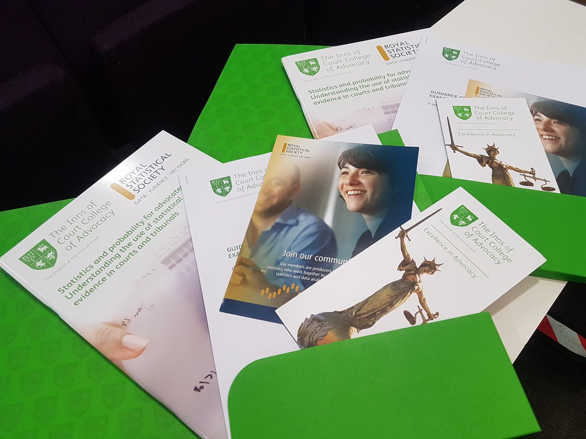 Inns_College's tweet photo. Everything is ready for the #StatsLawGuide launch event! Don’t these look amazing? This highly practical guide will #Advocates to understand, effectively deploy and challenge #Statistics as part of #ExpertEvidence. Also freely available here: https://t.co/PYkiAtSjB6 https://t.co/BXhgBANb6H