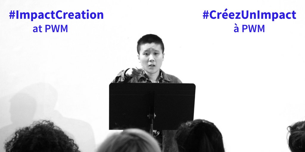 PWMontreal's tweet photo. Jumpstart your #GivingTuesdayCA tradition, and donate to PWM today!
Your donations mean so much to us. Help us continue to be a place where artists can research, experiment, dream and take risks, fail and try again.
#ImpactCreation now: https://t.co/yqgkI1Pfxm https://t.co/Io5Gyvvd0F