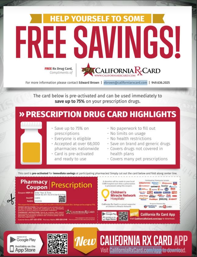 California RX Card (@CaRXCard) / Posts / X