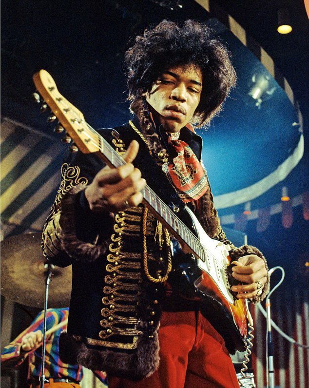 Happy 75th Birthday to the late great Jimi Hendrix 