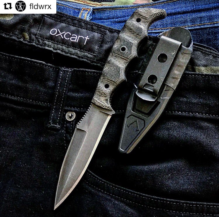 DynamisAlliance's tweet photo. AWESOME shot of our Dynamis Blade! #Repost @fldwrx
This one is really growing on me. I love the feel, heavy but thin enough for concealment. This one was well thought out. I like to handle the Razorback but it may be too small for my paws.  #dynamisblade https://t.co/2txMTzxk9Y