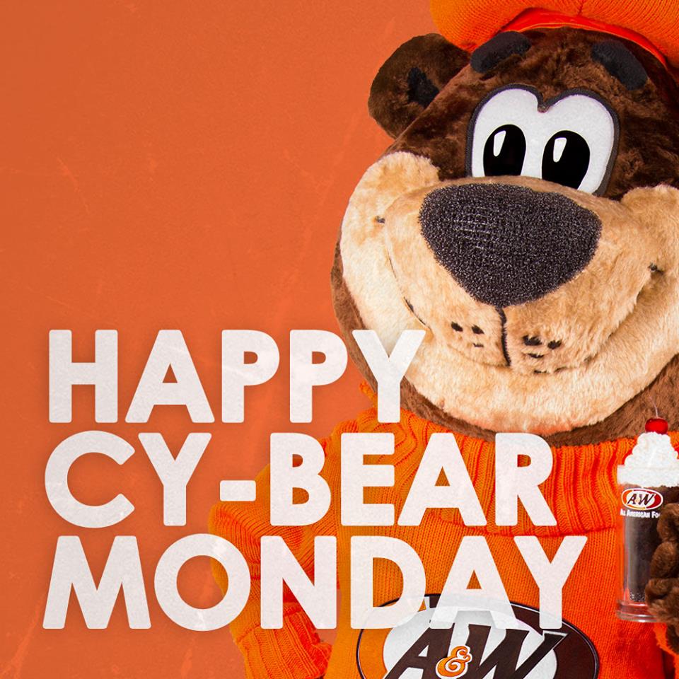 FOLLOW us and RETWEET for your chance to win an A&amp;W Collector's Mug! #CyberMonday